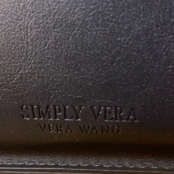 Simply Vera Vera Wang Black Shoulder Bag - Picture 5 of 7